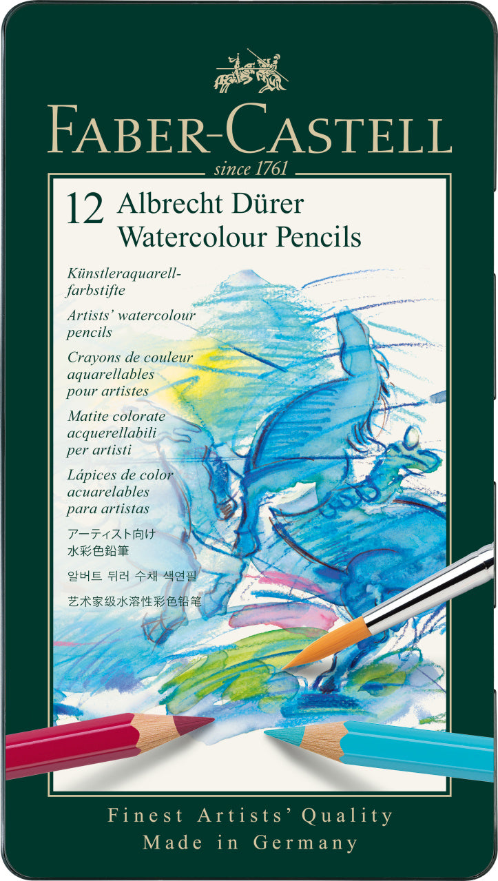 CREIOANE COLORATE ACUARELA 12 CULORI A. DURER FABER-CASTELL CREIOANE COLORATE ACUARELA 12 CULORI A. DURER FABER-CASTELL